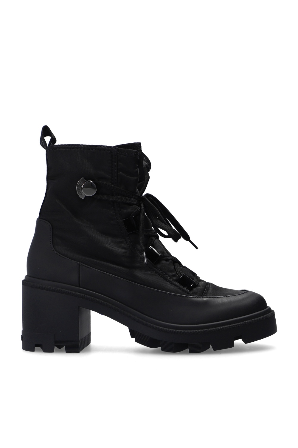 Karmel black biker on sale boots